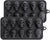 Silicone Chocolate Molds Skull Candy Mold for Jelly Crayon Resin, Pack of 2 (Dia 1.7 inch)