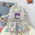 Waterproof Nylon Women Backpack New Female Multi-pocket Travel Bag Teenage Girls Pure Color Eye-splice Schoolbag Mochilas