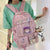 Waterproof Nylon Women Backpack New Female Multi-pocket Travel Bag Teenage Girls Pure Color Eye-splice Schoolbag Mochilas