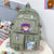 Waterproof Nylon Women Backpack New Female Multi-pocket Travel Bag Teenage Girls Pure Color Eye-splice Schoolbag Mochilas