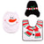 Holiday Christmas Toilet Seat Cover Decoration
